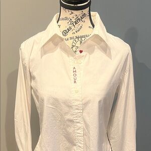 White Amour Women's Top